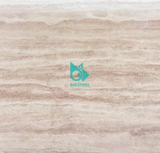 Beige Travertine Slab (Vein Cut)